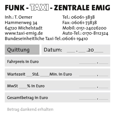 Taxi Emig Personenbeförderung in Odenwald Michelstadt - Hakan